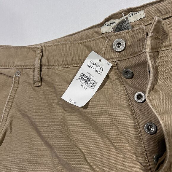 Two pairs of NWT Vintage Banana Republic Mens Pants 38/30 - Picture 5 of 15